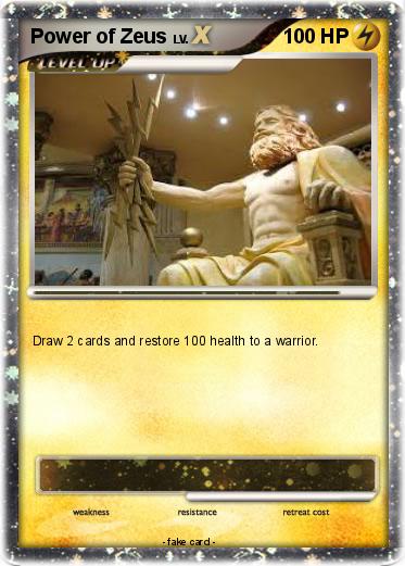 Pokemon Power of Zeus