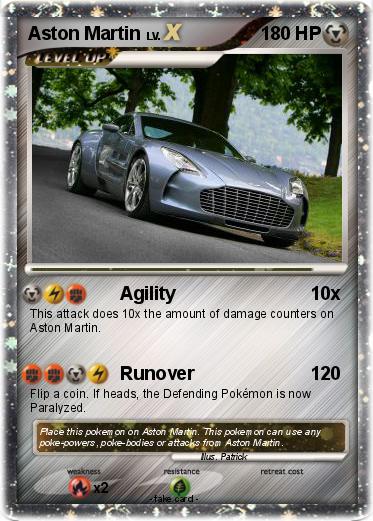 Pokemon Aston Martin