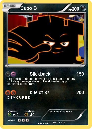 Pokemon Cubo D
