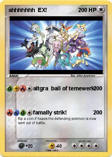 Pokemon ahhhhhhh  EX!