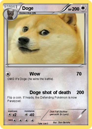 Pokemon Doge