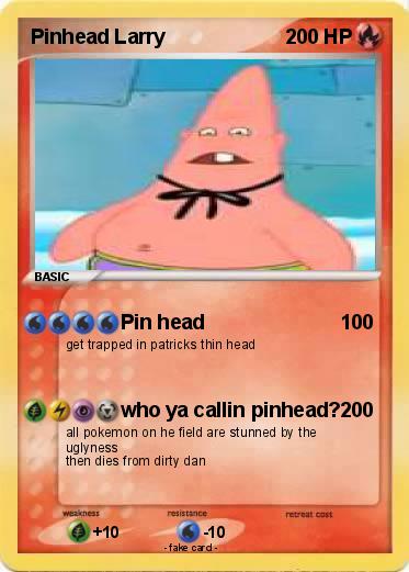 Pokemon Pinhead Larry