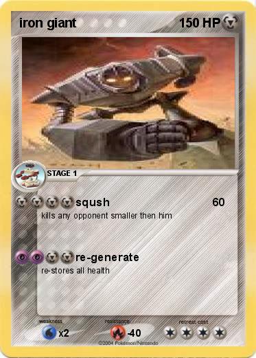 Pokemon iron giant