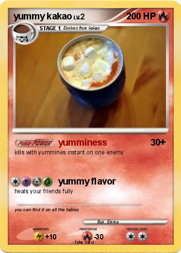Pokemon yummy kakao