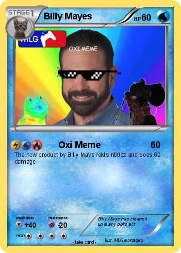 Pokemon Billy Mayes