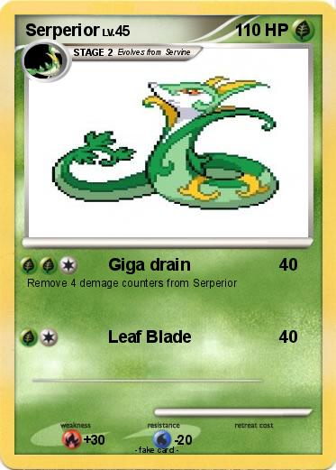 Pokemon Serperior