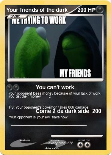 Pokemon Your friends of the dark