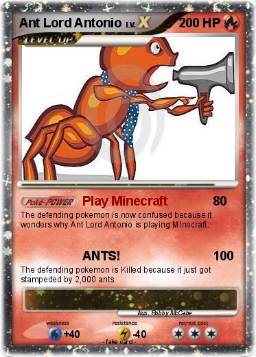 Pokemon Ant Lord Antonio