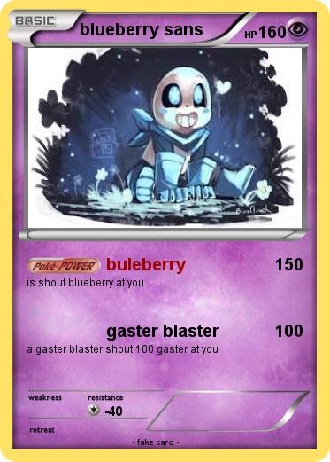 Pokemon blueberry sans