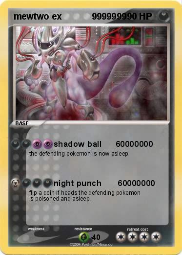 Pokemon mewtwo ex            9999999