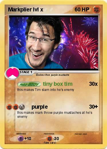 Pokemon Markplier lvl x