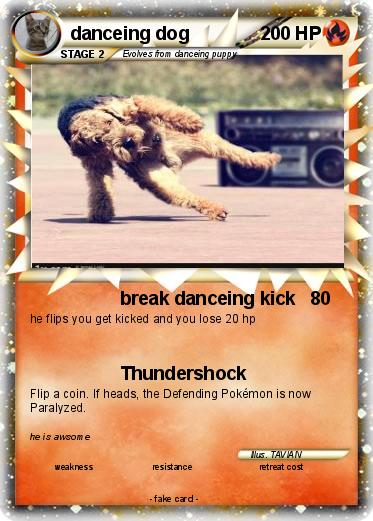 Pokemon danceing dog