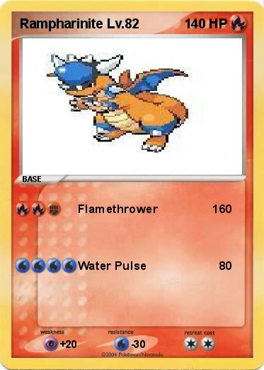 Pokemon Rampharinite Lv.82