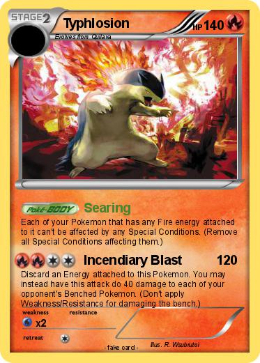 Pokemon Typhlosion