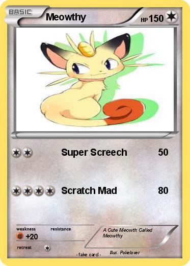 Pokemon Meowthy