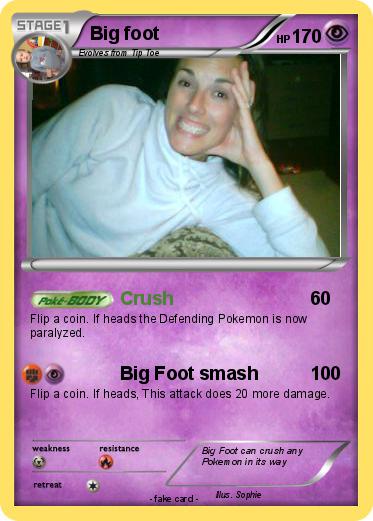Pokemon Big foot