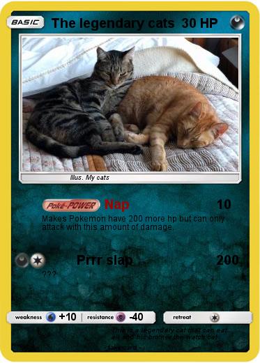 Pokemon The legendary cats