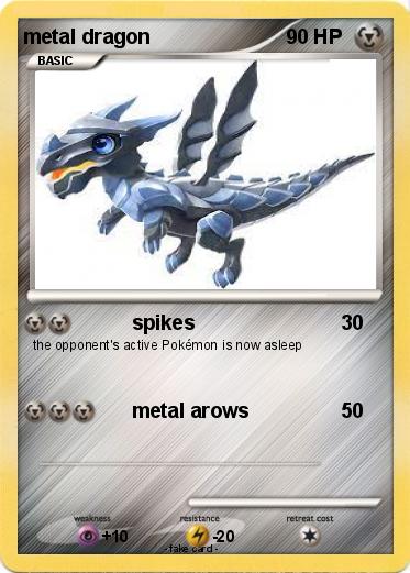Pokemon metal dragon
