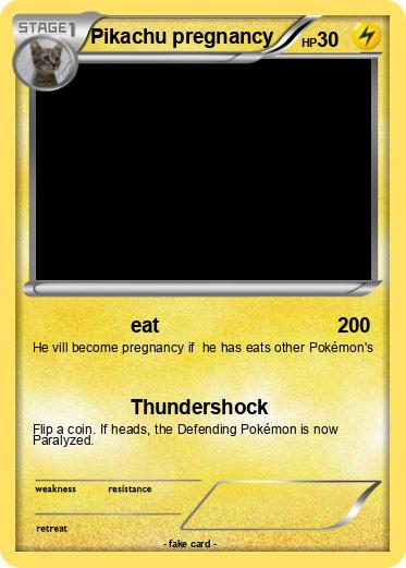 Pokemon Pikachu pregnancy
