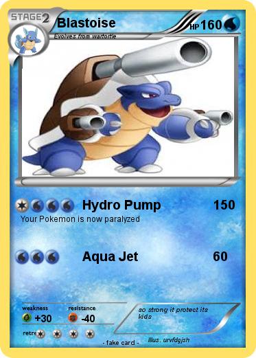 Pokemon Blastoise