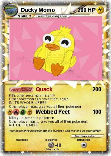 Pokemon Ducky Momo