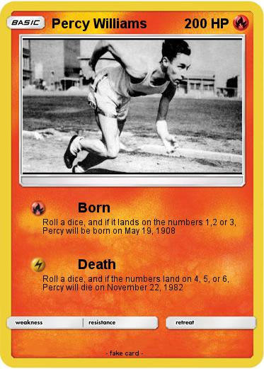 Pokemon Percy Williams