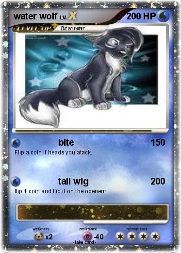 Pokemon water wolf