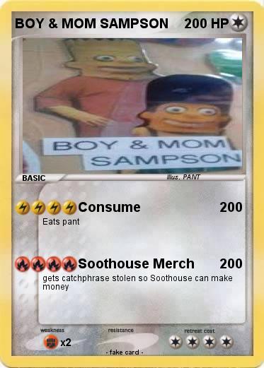 Pokemon BOY & MOM SAMPSON