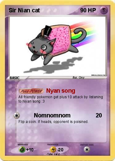 Pokemon Sir Nian cat