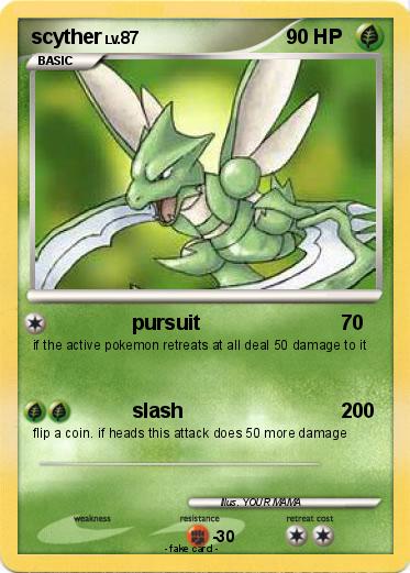 Pokemon scyther