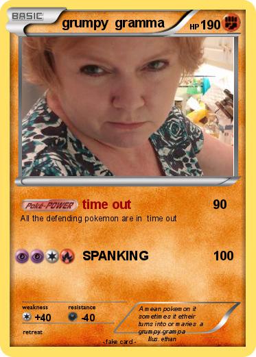Pokemon grumpy  gramma