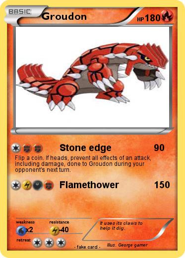 Pokemon Groudon