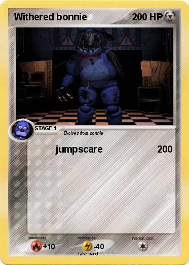 Pokemon Withered bonnie