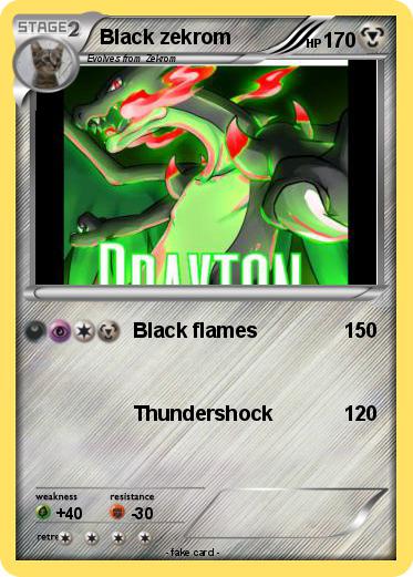 Pokemon Black zekrom