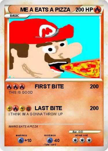 Pokemon ME A EATS A PIZZA