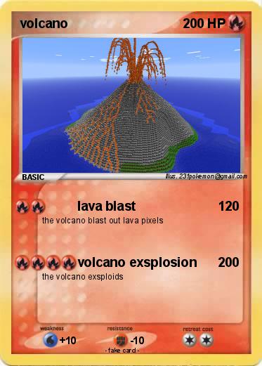 Pokemon volcano