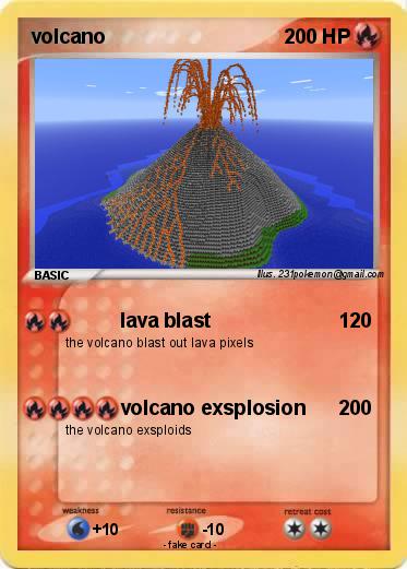 Pokemon volcano