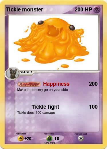 Pokemon Tickle monster