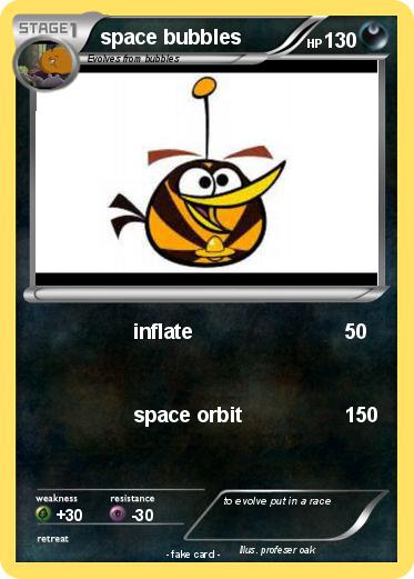 Pokemon space bubbles