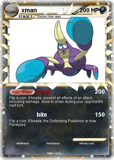 Pokemon xman