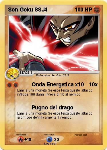 Pokemon Son Goku SSJ4