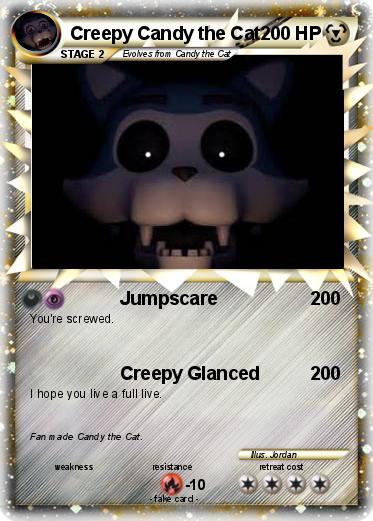 Pokemon Creepy Candy the Cat