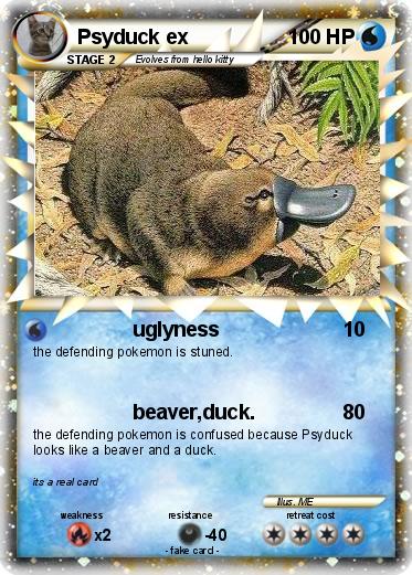 Pokemon Psyduck ex