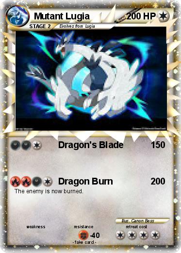 Pokemon Mutant Lugia