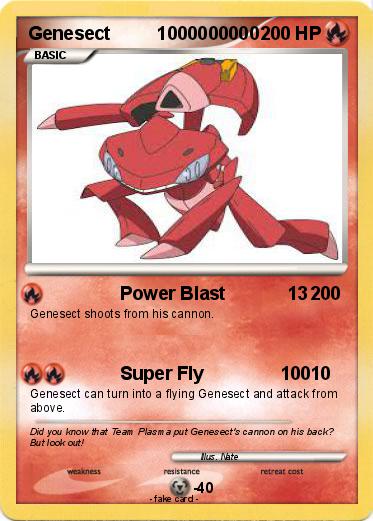 Pokemon Genesect         1000000000