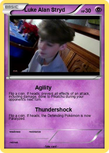 Pokemon Luke Alan Stryd