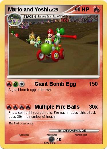 Pokemon Mario and Yoshi