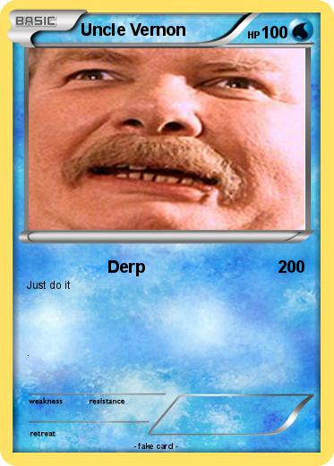 Pokemon Uncle Vernon