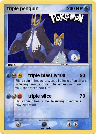 Pokemon triple penguin