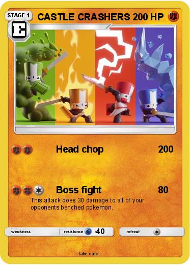 Pokemon CASTLE CRASHERS